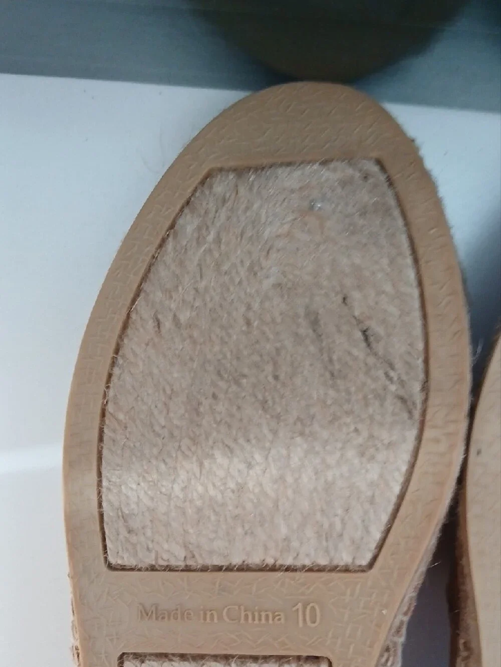 Lauren Ralph Lauren Cognac Suede Espadrille Flats